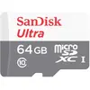 Image de SANDISK Ultra Lite microSDXC (64 Go, microSDXC, U1, UHS-I), Carte mémoire, Gris, Blanc