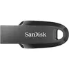 Image de Sandisk Lecteur flash Ultra Curve, 64 Go, USB 3.2 (64 Go, USB-A), Clé USB, Noir