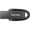 Image de SANDISK Lecteur flash Ultra Curve, 256 Go, USB 3.2 (256 Go, USB-A), Clé USB, Noir