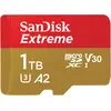 Image de SANDISK Extreme UHS-I V30 (1000 Go, microSDXC, U3, UHS-I), Carte mémoire, Rouge, Or