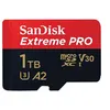 Image de SanDisk Extreme PRO - Carte mémoire flash (adaptateur microSDXC vers SD inclus(e)) - 1 To - A2 / Video Class V30 / UHS-I U3 / Class10 - microSDXC UHS-I