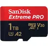 Image de SANDISK Extreme PRO UHS-I V30 (1000 Go, microSDXC, U3, UHS-I), Carte mémoire, Rouge, Noir