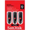 Image de SANDISK Cruzer Glide 3-Pack (32 Go, USB-A), Clé USB, Noir