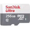 Image de SANDISK 256GB ULTRA LITE BLANC/GRIS MICROSDXC 100MB/S CLASS 10 UHS-I (256 Go, microSDXC, U1, UHS-I), Carte mémoire, Blanc, Gris