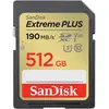 Image de SANDISK Extreme PLUS SDXC /s UHS-I (512 Go, SDXC, U3, UHS-I), Carte mémoire, Noir