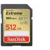 Image de SanDisk Extreme - Carte mémoire flash - 512 Go - Video Class V30 / UHS-I U3 / Class10 - SDXC UHS-I
