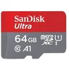 Image de Carte mémoire micro sdxc sandisk ultra 64 go vitesse de lecture allant jusqu'à 140mb/s, classe 10, u1, a1 adaptateur sd inclus