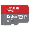 Image de Carte Mémoire Micro SD SanDisk Ultra SDSQUAB-128G-GN6MT 128Go MicroSDXC 140Mo/s Gris Rough