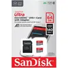 Image de SANDISK Ultra mit Adapter (2-Pack) (64 Go, microSDXC, U1, UHS-I), Carte mémoire, Multicolore, Rouge, Gris