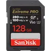 Image de SANDISK Extreme PRO UHS-II V60 (128 Go, SDXC, U3, UHS-II), Carte mémoire, Noir