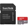 Image de SANDISK Ultra mit Adapter (1500 Go, microSDXC, U1, UHS-I), Carte mémoire, Rouge, Gris