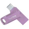 Image de SANDISK Ultra Dual Drive Go (256 Go, USB-A, USB-C), Clé USB, Violet, Rose