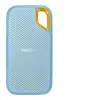 Image de SanDisk Extreme Portable V2 - SSD - chiffré - 2 To - externe (portable) - USB 3.2 Gen 2 (USB-C connecteur) - AES 256 bits - bleu ciel