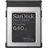 Image de SanDisk Professional PRO-CINEMA CFexpress Type B (640 Go, CFexpress type B), Carte mémoire, Noir