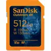 Image de SanDisk Outdoors 4K SDXC UHS-I Card - 512GB Single Pack - SDSDXWV-512G-GN6VN