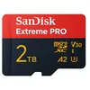 Image de SanDisk Extreme PRO - Carte mémoire flash (adaptateur SD inclus(e)) - 2 To - A2 / Video Class V30 / UHS-I U3 - microSDXC UHS-I