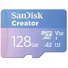 Image de SanDisk Creator 128 Go MicroSDXC UHS-I Classe 10 SDSQXAA-128G-GN6MS