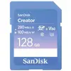 Image de SANDISK Creator UHS-II V60 (128 Go, SDXC, U3, UHS-II), Carte mémoire, Violet, Bleu