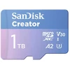 Image de SanDisk Creator 1 To MicroSDXC UHS-I Classe 10 SDSQXAV-1T00-GN6MS