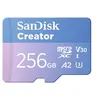 Image de Carte mémoire micro SD SanDisk Creator 256 Go Bleu
