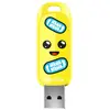 Image de Sandisk Fortnite Peely USB 3.2 Gen1 64GB 130MBs (64 Go, USB-A), Clé USB, Jaune, Bleu