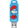 Image de SANDISK Papa Smurf USB 3.2 Gen1 128GB 130MBs (128 Go, USB-A), Clé USB, Bleu