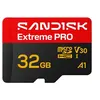 Image de SanDisk Extreme PRO - Carte mémoire flash - 32 Go - A1 / Video Class V30 / UHS-I U1 - microSDHC UHS-I