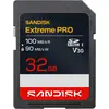 Image de SANDISK Extreme PRO UHS-I (32 Go, SDHC, U3, UHS-I), Carte mémoire, Rouge, Noir