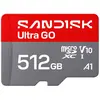 Image de SANDISK Ultra Go (512 Go, microSDXC, U1, UHS-I), Carte mémoire, Rouge, Gris