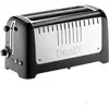 Image de Dualit 2 Slot Lite Toaster LONG noir, Grille-pain, Argent, Noir