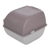 Image de Roll'n clean Omega Paw Maison de toilette auto-nettoyante - Couleur taupe/gris