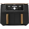 Image de Ninja AF400EU Friteuse à air chaud Foodi MAX Dual Zone, capacité 9,5 l, 2 compartiments, 6 fonctions -..., Friteuse, Cuivre, Noir