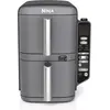 Image de Ninja SL451EU Friteuse à air chaud double, Friteuse, Noir, Gris