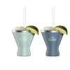 Image de Verres à cocktail Ninja Margarita Cup X2 Bleu et Vert d'eau
