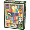 Image de Cobble Hill Puzzle 1000 pièces Rainbow Cat Quilt (1000 pièces)
