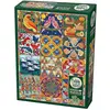 Image de Cobble Hill Puzzle 1000 pièces Douze jours de couette de Noël (1000 pièces)