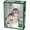 Image de Cobble Hill Loup dans la forêt d'hiver 1000 pièces (1000 pièces)