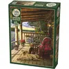 Image de Cobble Hill Puzzle 1000 pièces Cabin Porch (1000 pièces)