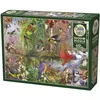 Image de Cobble Hill Puzzle 1000 pièces Oiseaux de la saison (1000 pièces)