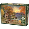 Image de Cobble Hill Puzzle 1000 pieces Lakeside Retreat (1000 pièces)
