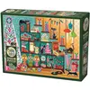 Image de Cobble Hill Puzzle 1000 pieces Christmas Cats (1000 pièces)