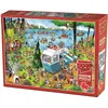 Image de Cobble Hill Voyage de camping fou (1000 pièces)