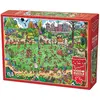 Image de Cobble Hill Puzzle 1000 pieces DoodleTown: Offside Antics - Random Cut (1000 pièces)