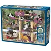 Image de Cobble Hill Puzzle 500 pieces Jungle Cats (500 pièces)