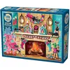 Image de Cobble Hill Puzzle 500 pieces XXL Pieces - Merry Catmas - Random Cut (500 pièces)