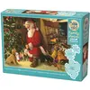 Image de Cobble Hill Puzzle 350 pieces XXL Pieces - Santa's Lucky Stocking (350 pièces)