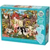 Image de Cobble Hill Puzzle 350 pieces Family Farm (Family) (350 pièces)