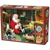 Image de Cobble Hill Puzzle 275 pièces XXL Pieces - Santa's Playtime (275 pièces)