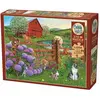 Image de Cobble Hill Puzzle 275 pièces XXL Pieces - Farm Cats (275 pièces)