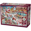 Image de Cobble Hill Puzzle 2000 pieces Santa's Parade (2000 pièces)